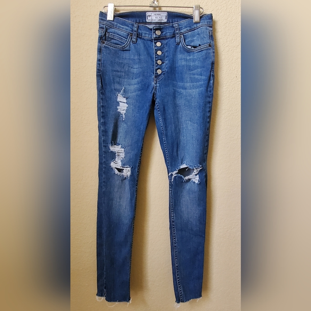Free People skinny jeans
